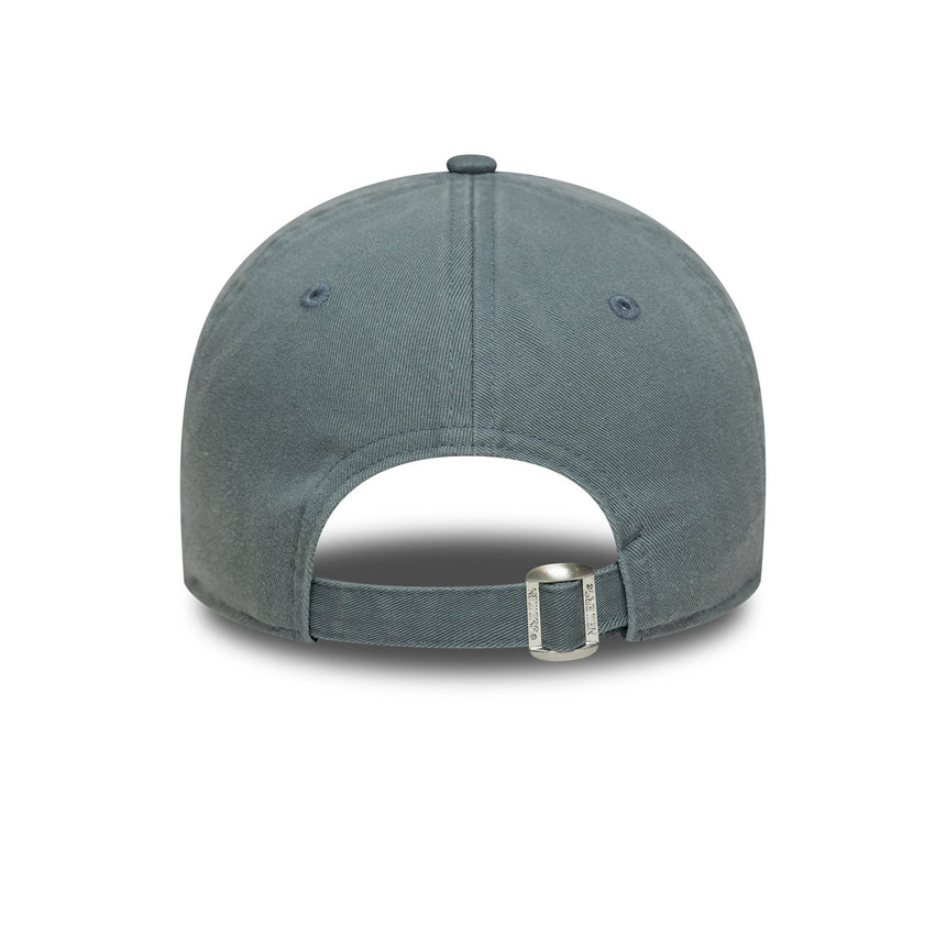 Czapka z daszkiem New York Yankees, logo w stylu wypranego (washed), New Era, 9TWENTY, szara