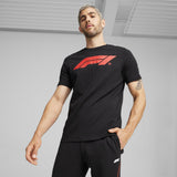 Formula 1 tričko, Puma, Essential Logo, černá - FansBRANDS®