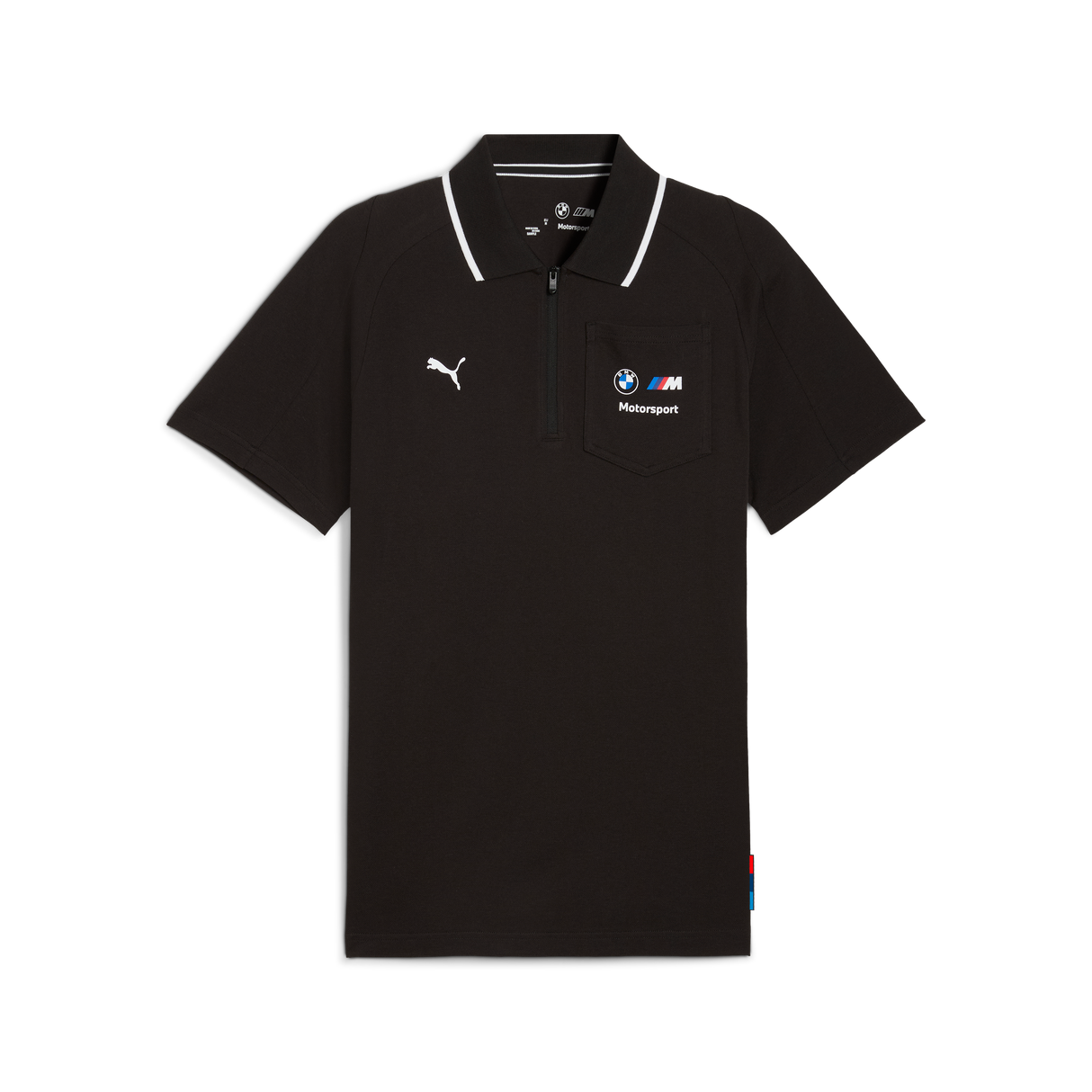 BMW zip polo, Puma, MMS, czarny 🔥