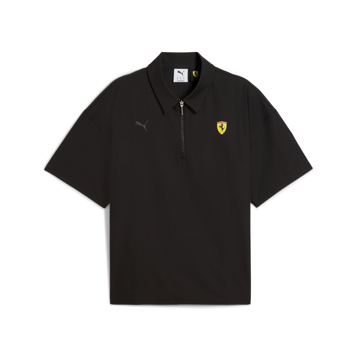 Koszulka polo Ferrari, Puma, premium, czarna 🔥