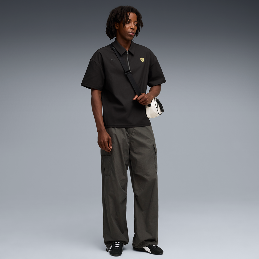 Koszulka polo Ferrari, Puma, premium, czarna 🔥