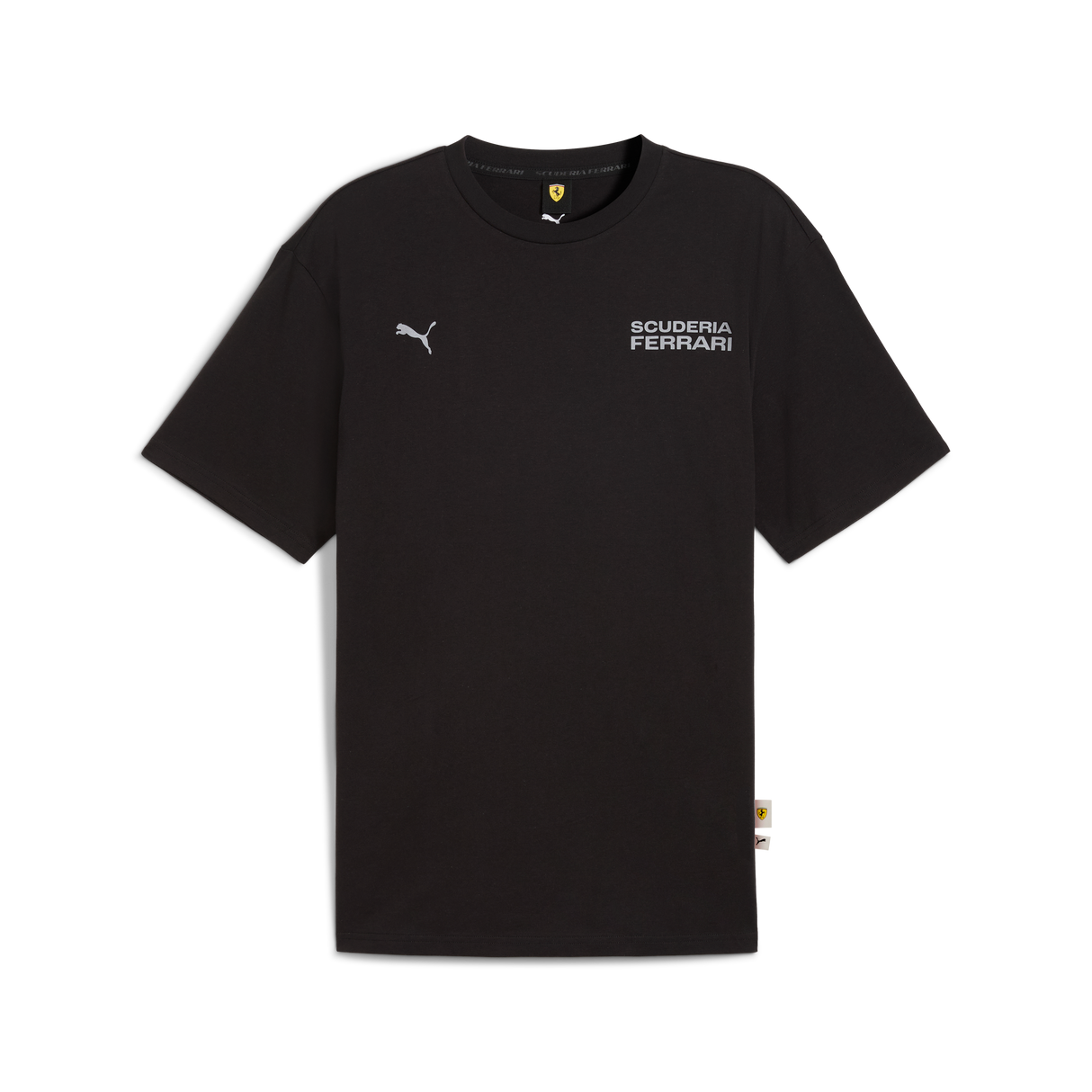 Koszulka Ferrari, Puma, lifestyle, czarna 🔥