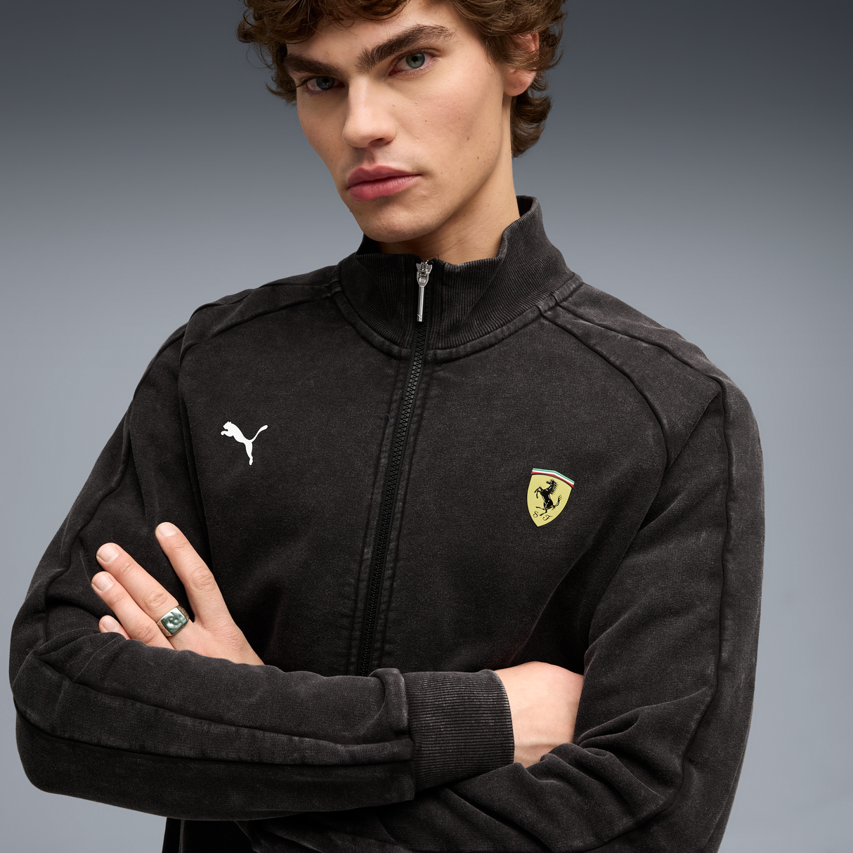 Kurtka Ferrari, Puma, T7, czarna 🔥