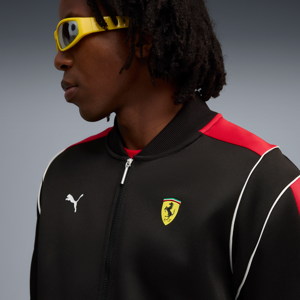 Sweter Ferrari, Puma, MT7, czarny 🔥