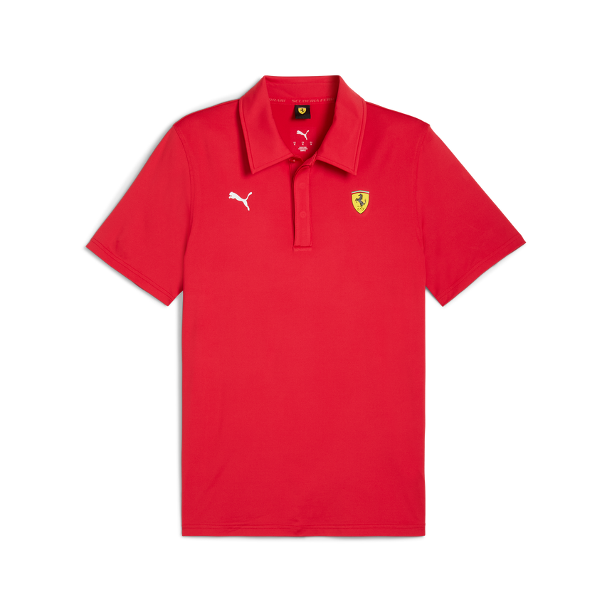 Polo Ferrari, Puma, odzież sportowa cloudspun, czerwony 🔥