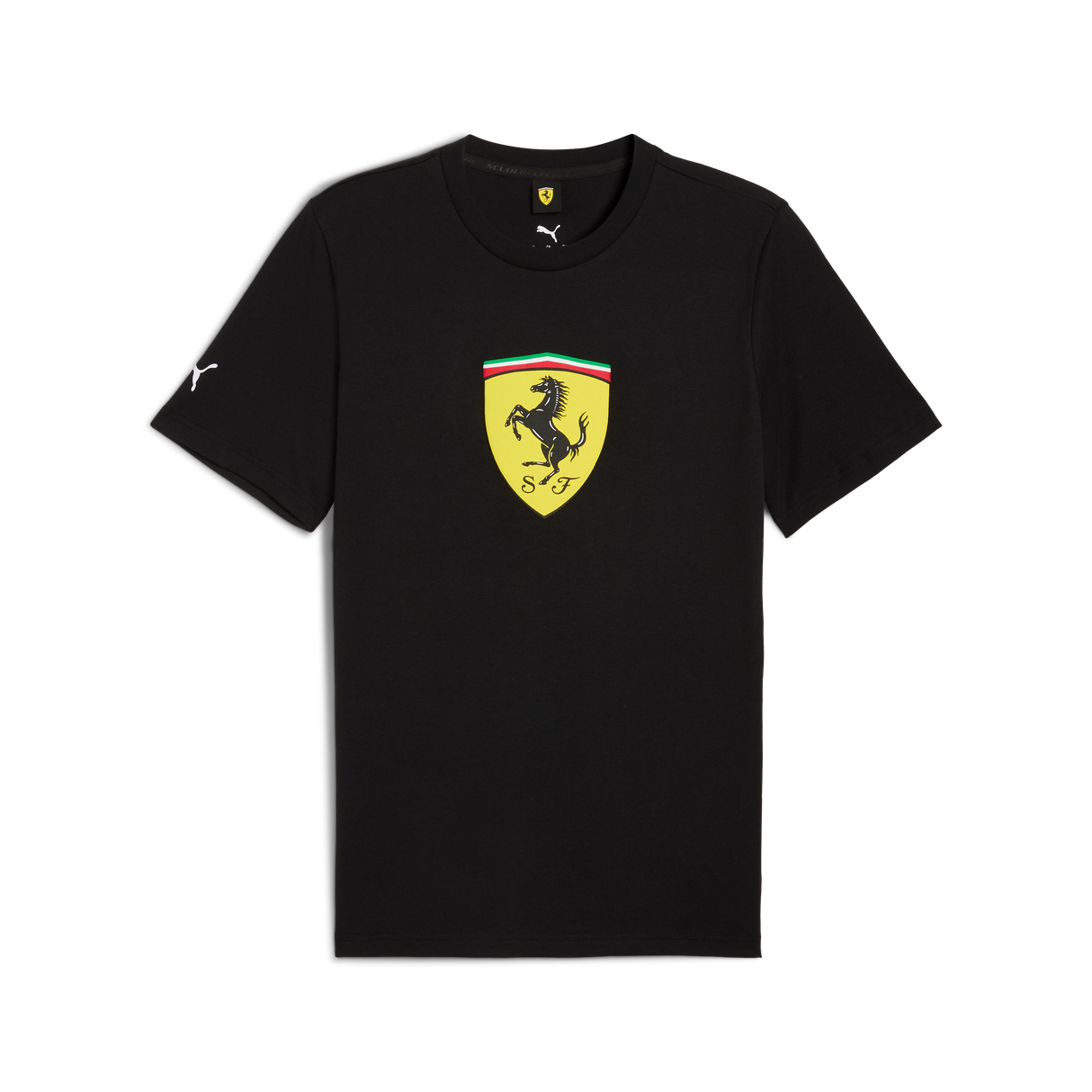 Koszulka Ferrari, Puma, odzież sportowa, czarna 🔥