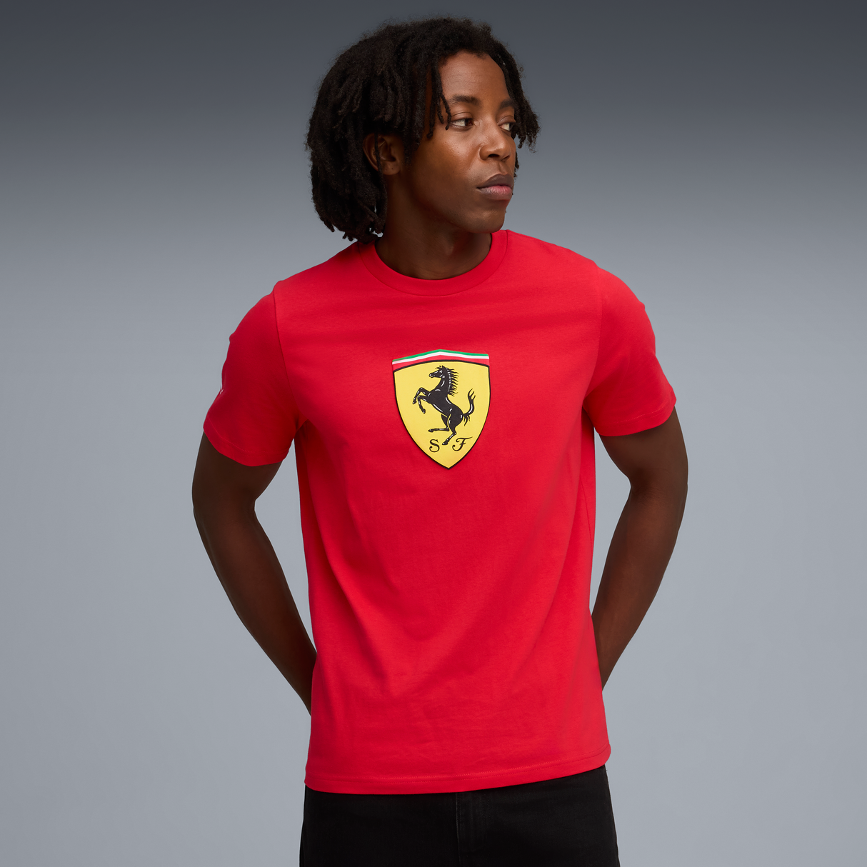 Koszulka Ferrari, Puma, odzież sportowa, czerwona 🔥
