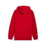 Bluza z kapturem Ferrari, Puma, odzież sportowa, logo tarczy, czerwona 🔥