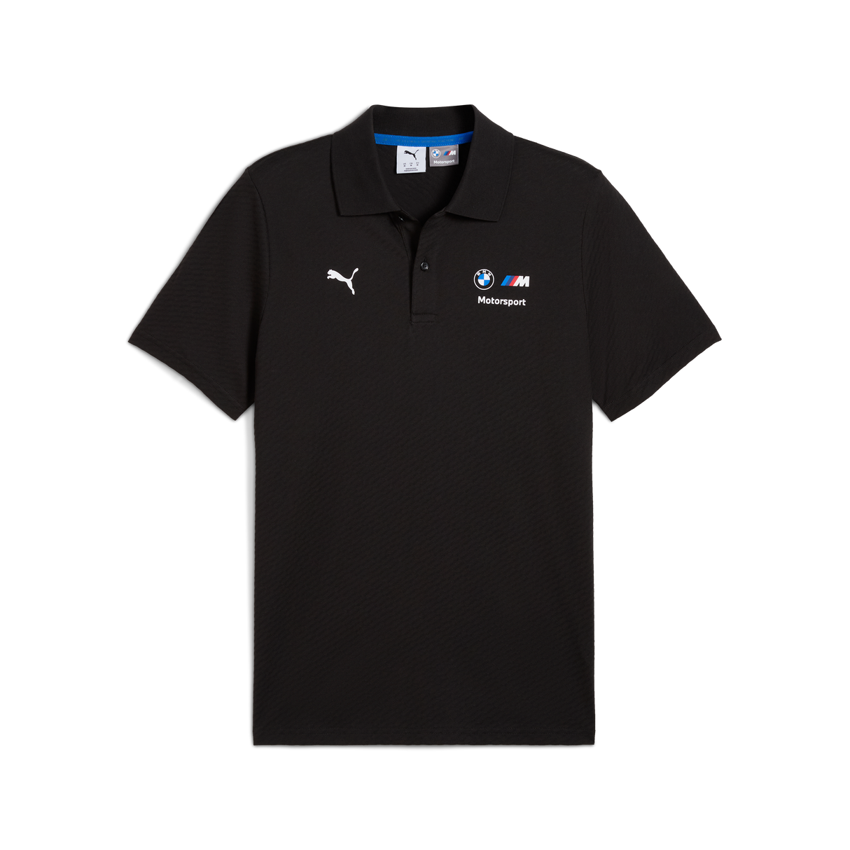 BMW polo z żakardu, Puma, MMS, czarne 🔥