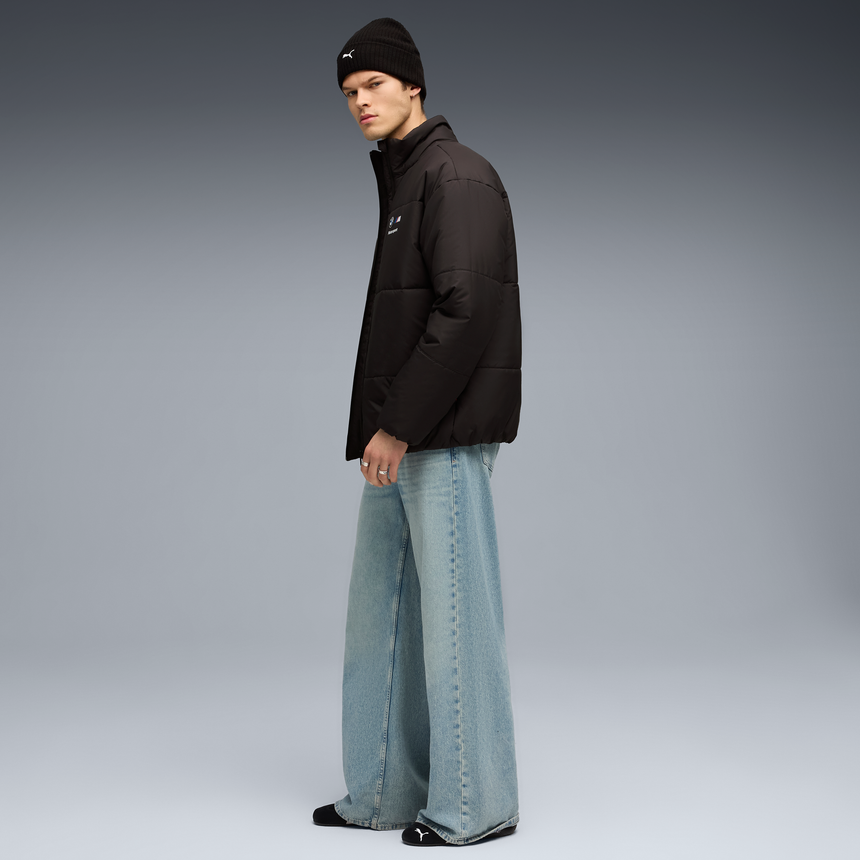 Kurtka puchowa BMW, Puma, MMS, essential+, czarna 🔥