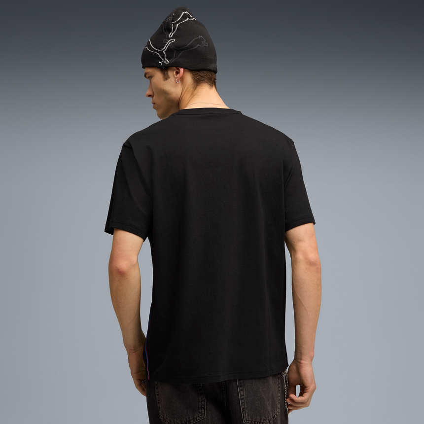 koszulka BMW, Puma, MMS, logo BMW II, essential+, czarna 🔥