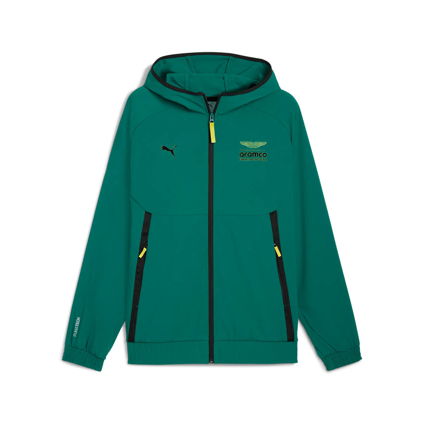 Kurtka Aston Martin, Puma, Lifestyle, PUMATECH, zielona 🔥