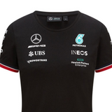 Mercedes Women's T-shirt, Team, Black, 2021