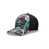 Mercedes Baseball Cap, Graffiti, Multicolor, 2022 - FansBRANDS®