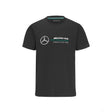 Dětské tričko Mercedes, velké logo, černé, 2022 - FansBRANDS®