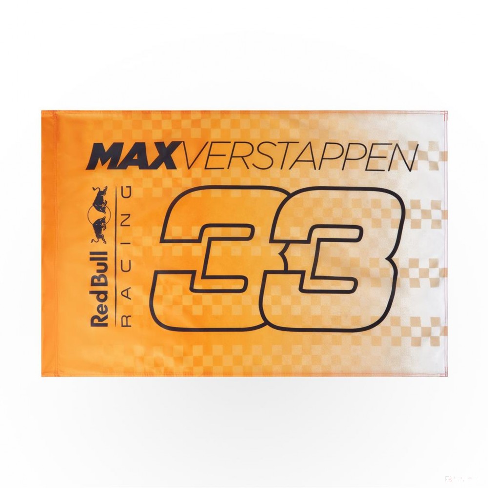 Vlajka Red Bull, Max Verstappen, 90x60 cm, oranžová, 2021 - FansBRANDS®