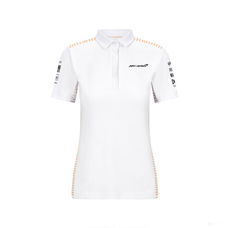 Dámské polo McLaren, tým, bílá, 2021 - FansBRANDS®