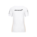 Dámské tričko McLaren, tým, bílé, 2021 - FansBRANDS®