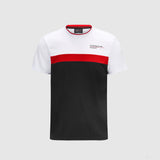 Tričko Porsche, barevný blok, černá, 2022 - FansBRANDS®