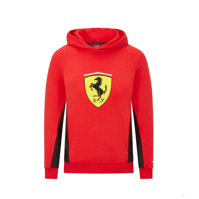 Ferrari dětský svetr, štít, červený, 2021 - FansBRANDS®