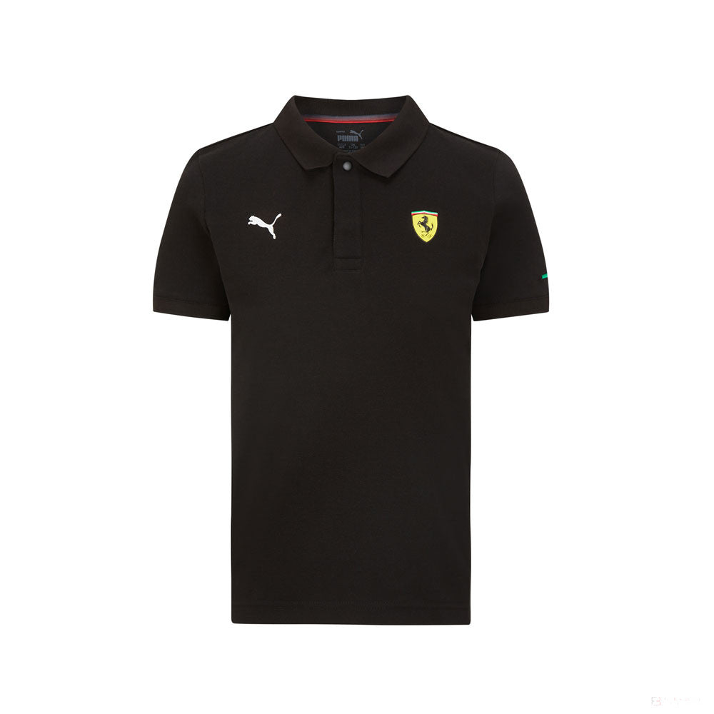 Ferrari Kids Polo, Classic, Black, 2021