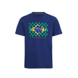 Tričko Ayrton Senna, Brasil Flag, Blue, 2021 - FansBRANDS®