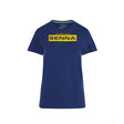 Dámské tričko Ayrton Senna, logo, modré, 2021 - FansBRANDS®