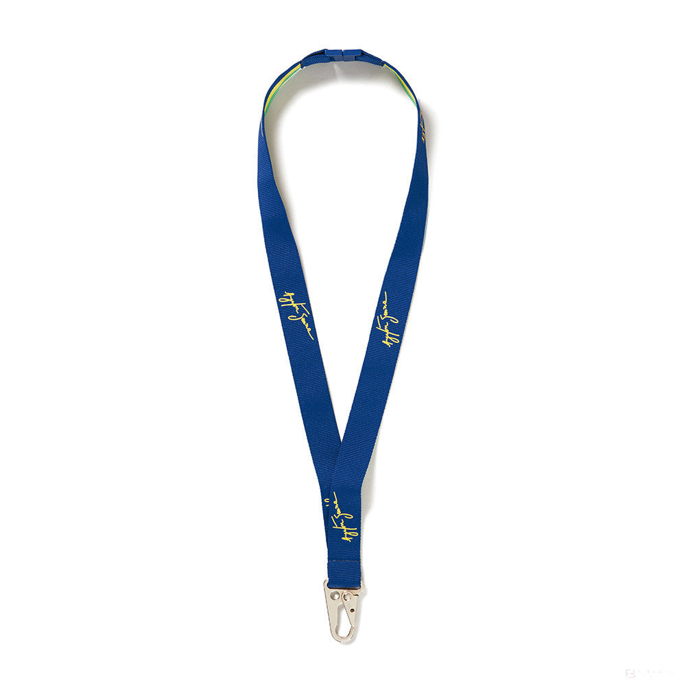 Ayrton Senna Lanyard, Fanwear, Modrá, 2021 - FansBRANDS®