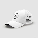 Baseballová čepice Mercedes, Lewis Hamilton Trucker, dospělý, bílá, 2022 - FansBRANDS®