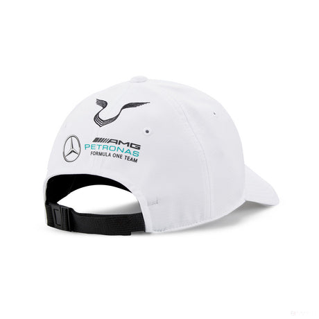 Baseballová čepice Mercedes, Lewis Hamilton, dospělý, bílá, 2022 - FansBRANDS®