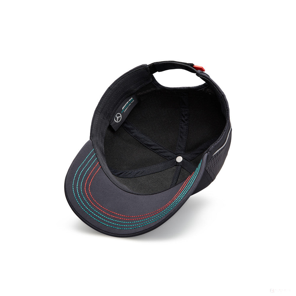 Baseballová čepice Mercedes, týmová, dospělá, černá, 2022