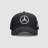 Mercedes Baseball Cap, Lewis Hamilton, Kids, Black, 2022 - FansBRANDS®