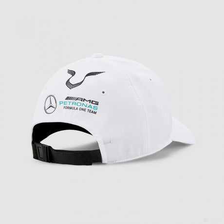 Baseballová čepice Mercedes, Lewis Hamilton, děti, bílá, 2022 - FansBRANDS®