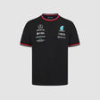 Dětské tričko Mercedes, Team, Black, 2022 - FansBRANDS®