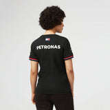 Dámské tričko Mercedes, týmové, černé, 2022 - FansBRANDS®
