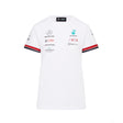 Dámské tričko Mercedes, týmové, bílé, 2022 - FansBRANDS®