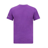 Dětské tričko s logem Mercedes Lewis Hamilton, fialové - FansBRANDS®