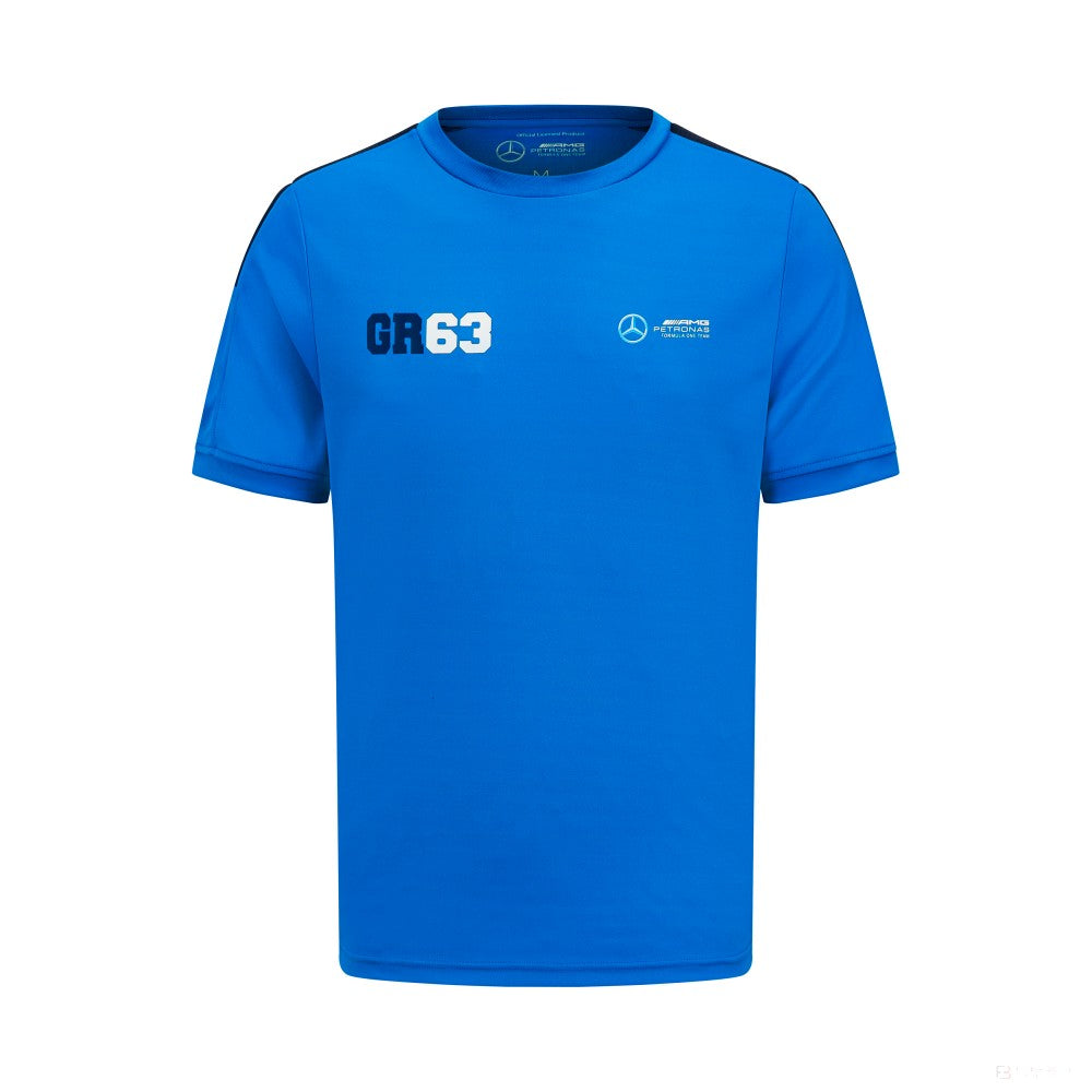 Sportovní tričko Mercedes George Russell, modré