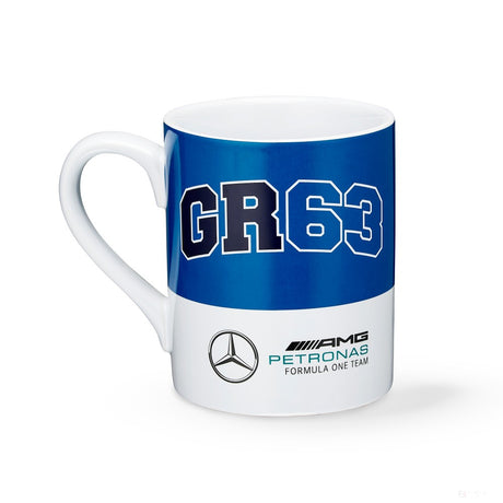 Hrnek Mercedes George Russell, modrý - FansBRANDS®