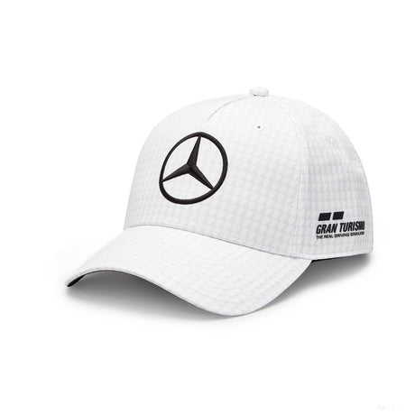 Mercedes Team Lewis Hamilton Col Driver baseballová čepice bílá, 2023