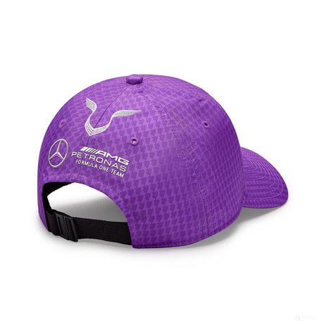 Mercedes Team Lewis Hamilton Col Driver baseballová čepice fialová, 2023 - FansBRANDS®