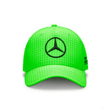 Mercedes Team Lewis Hamilton Col Driver baseballová čepice Neon green, 2023 - FansBRANDS®