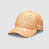 Mercedes Team Lewis Hamilton Col Driver baseballová čepice broskvová, 2023 - FansBRANDS®