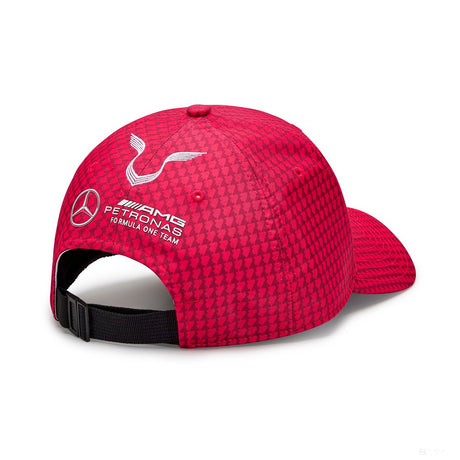 Mercedes Team Lewis Hamilton Col Driver baseballová čepice apple red, 2023 - FansBRANDS®