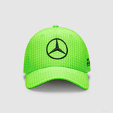 Mercedes Team Kids Lewis Hamilton Col Driver baseballová čepice Neon green, 2023 - FansBRANDS®