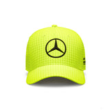 Mercedes Team Kids Lewis Hamilton Col Driver baseballová čepice Neon yellow, 2023