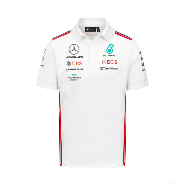 Mercedes Team, pánské tričko, bílé, 2023 - FansBRANDS®