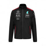 Mercedes Team, Pánská softshellová bunda, černá, 2023