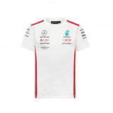 Tričko Mercedes Team Driver, dětské, bílé, 2023