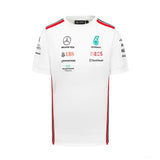 Mercedes Team, pánské tričko Driver, bílé, 2023 - FansBRANDS®